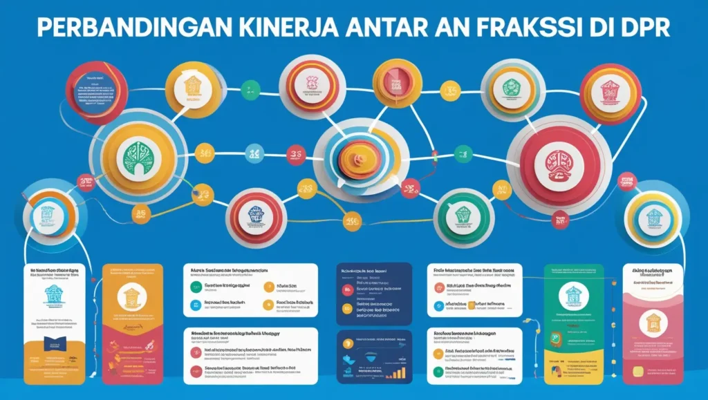 Perbandingan Kinerja Antar Fraksi di DPR